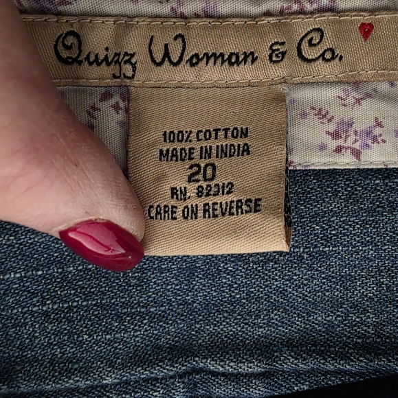 Quizz Woman & Co. ❤️ A Denim Coat - Picture 7 of 7